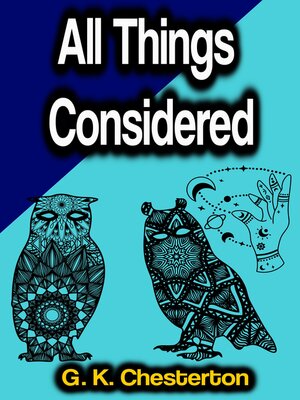 cover image of All Things Considered